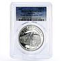 Somali 100 shillings Trans Europe Express Train PR70 PCGS silver coin 2007