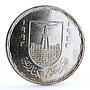 Egypt 5 pounds 50 Years to the University of Alexandria silver coin 1992