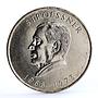Paraguay 300 guaranies 4th Term of President Stroessner silver coin 1973