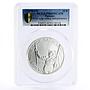 Panama 20 balboas 75th Anniversary of Independence PR69 PCGS silver coin 1978