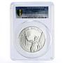 Panama 20 balboas 75th Anniversary of Independence PR68 PCGS silver coin 1978