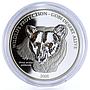 Mongolia 500 togrog Wildlife Protection series Gobi Bear proof silver coin 2006