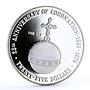 Cayman Islands 25 dollars 25th Coronation Jubilee Royal Orb silver coin 1978