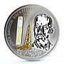 Cook Island 10 dollars Sir John Davidson Rockefeller Oil proof silver coin 2008