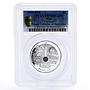 Niue 1 dollar Magic Calendar of Happines February PR70 PCGS silver coin 2014