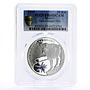 Malawi 20 kwacha Tatra National Park Goat Fauna PR69 PCGS silver coin 2010