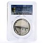 Bangladesh 10 taka Bangabandhu Jamuna Bridge PR68 PCGS nickel coin 1998