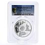 Latvia 5 euro Coin of Seasons Calendar PR70 PCGS silver coin 2014