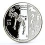 Mexico 5 pesos Beijing Olympic Games series Indian Sports proof silver coin 2008