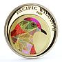 Palau 5 dollars Pacific Wildlife series Superb Fruit Dove Bird silver coin 2006