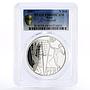 Peru 1 sol Olympic Sports Games Volleyball PR69 PCGS proof silver coin 2007
