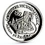 Slovenia 500 tolarjev 400 Years of Battle for Sisak proof silver coin 1993