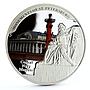 Congo 240 francs St. Petersburg Monuments Central Navy Museum silver coin 2011