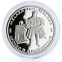 Portugal 200 escudos General Alfonso de Albuquerque proof silver coin 1995