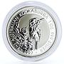 Australia 1 dollar Kookaburra Bird Fauna silver coin 1997