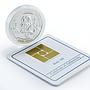 Armenia 100 dram Red Book of Armenia Owl Bird Fauna silver coin 2008