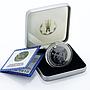 Kazakhstan 500 tenge Space Station Mir Earth Orbit Cosmos bimetal AgTa coin 2012