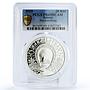 Belarus 20 rubles Folk Trades and Craft Blacksmithing PR69 PCGS silver coin 2010