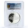 Belarus 20 rubles Olympic Games Kayak Canoe Sprint PR70 PCGS silver coin 2016