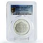 Belarus 10 rubles Faith Judaism Valozhyn Yeshiva PR70 PCGS silver coin 2010