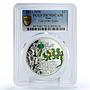 Niue 1 dollar Chinese Lunar Calendar Year of Snake PR70 PCGS silver coin 2012