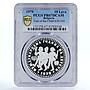 Bulgaria 10 leva International Year of the Child PR67 PCGS silver coin 1979