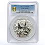 Cook Islands 25 dollars 7 Summits Mountain Everest MS69 PCGS silver coin 2017