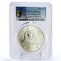 Czechoslovakia 100 korun Death of Andrej Sladkovic MS66 PCGS silver 1972