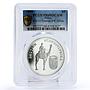 Palau 5 dollars German South West Africa Camel PR68 PCGS silver coin 1999