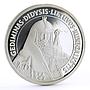 Lithuania 50 litu The Grand Duke Gediminas proof silver coin 1996