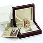 Niue 2 dollars Andrei Rublev Orthodox Shrines Holy Trinity Art silver coin 2012