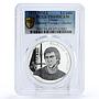 Ghana 5 cedis Vladimir Vysotsky Hamlet PR69 PCGS silver coin 2021