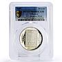 Lithuania 50 litu The First Lithuanian Book PR68 PCGS proof silver coin 1997