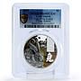 Cook Island 2 $ Year of Rabbit Chinese Lunar Year PR69 PCGS silver coin 2011