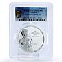 Ecuador 1 sucre 200 Anniversary Independence Manuela Saenz PR70 PCGS silver 2011