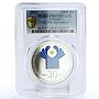 Armenia 1000 dram 30th Anniversary of CIS PR69 PCGS silver coin 2021