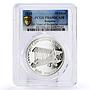 Bulgaria 10 leva National Aircraft Manufacture Planes PR69 PCGS silver coin 2015