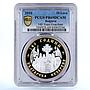 Bulgaria 10 leva 140th Anniversary of Exarchate PR69 PCGS silver coin 2010