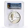 Marshall Islands 50 $ First Untethered Space Walk PR70 PCGS silver coin 1989