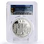 Cook Islands 5 $ 1020th Anniversary Baptism of Kievan Rus PR69 PCGS silver 2008