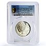 Czechoslovakia 10 korun Great State of Moravia PR68 PCGS silver coin 1966