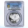 Czechoslovakia 25 korun Anniversary of Liberation PR68 PCGS silver coin 1965