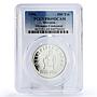 Slovenia 500 tolarjev Olympic Centennial Gymnastics PR69 PCGS silver coin 1996
