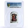 Andorra 15 diners Lucas Cranach Madonna Fir Tree PR69 PCGS silver coin 2013