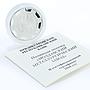 Transnistria 10 rubles The Moldavian Metal Plant MMZ Production silver coin 2008