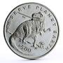 Bosnia and Herzegovina 500 dinara Ancient Animals T Rex Dinosaur CuNi coin 1993