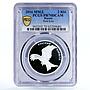 Russia 2 rubles Endangered Wildlife Red Kite Bird PR70 PCGS silver coin 2016