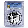 Russia 3 rubles Tula Arms Weapon Factory Production PR69 PCGS silver coin 2012
