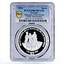 Ecuador 1 sucre Anniversary of Massacre of the Heroes PR67 PCGS silver coin 2010