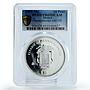 Mexico 10 pesos Aguascalientes City Coat of Arms PR69 PCGS silver coin 2005